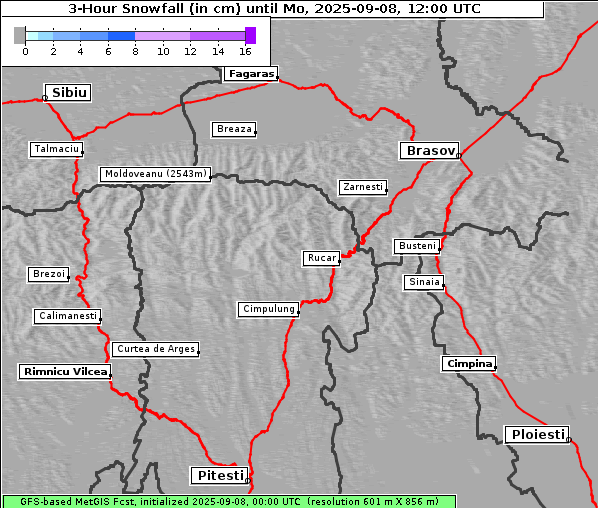 Neuschnee, 8. 9. 2025