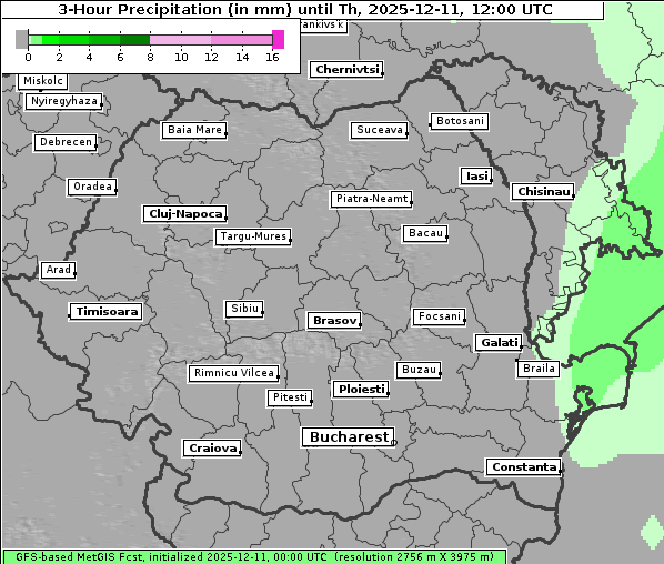 Niederschlag, 11. 12. 2025