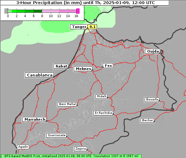 Niederschlag, 9. 1. 2025