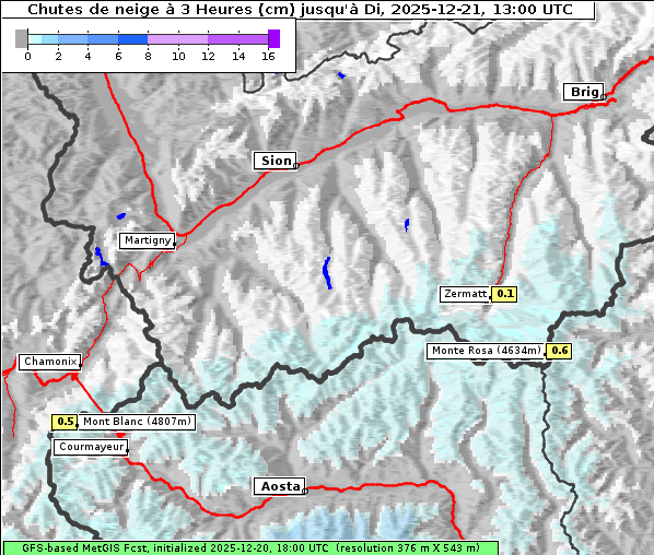 Neuschnee, 21. 12. 2025