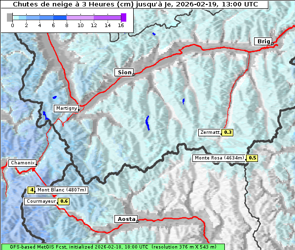 Neuschnee, 19. 2. 2026