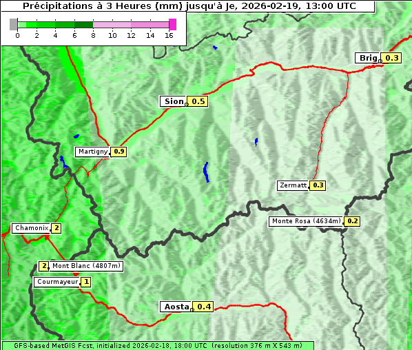 Niederschlag, 19. 2. 2026