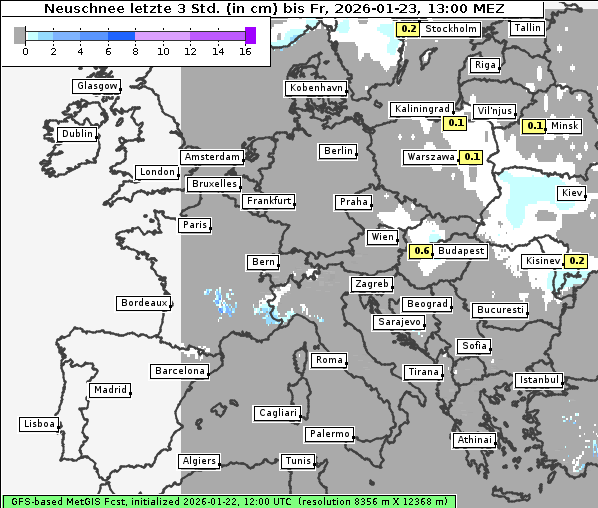 Neuschnee, 23. 1. 2026