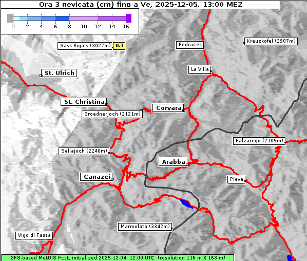 Neuschnee, 5. 12. 2025