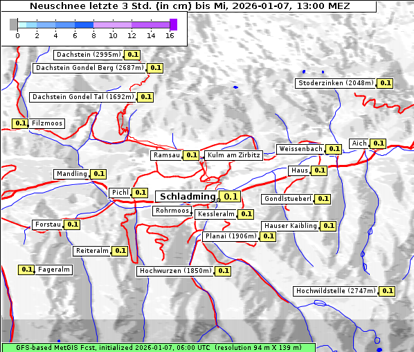 Neuschnee, 7. 1. 2026