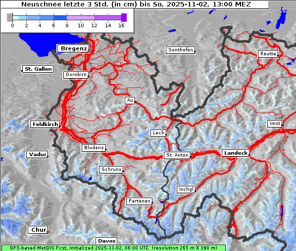 Neuschnee, 2. 11. 2025
