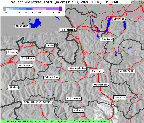 Neuschnee, 16. 1. 2026