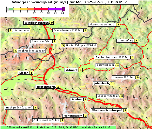 Wind, 1. 12. 2025