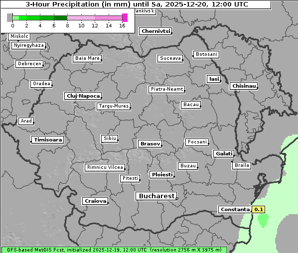Niederschlag, 20. 12. 2025