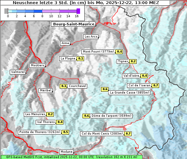 Neuschnee, 22. 12. 2025