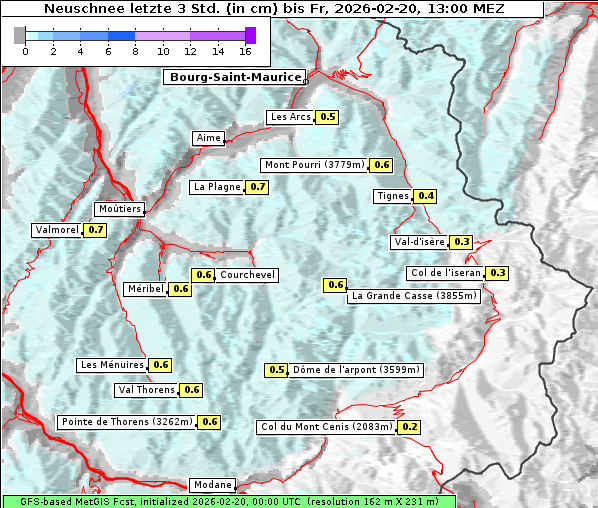 Neuschnee, 20. 2. 2026