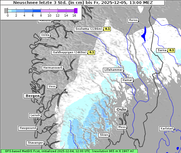 Neuschnee, 5. 12. 2025