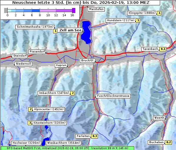 Neuschnee, 19. 2. 2026