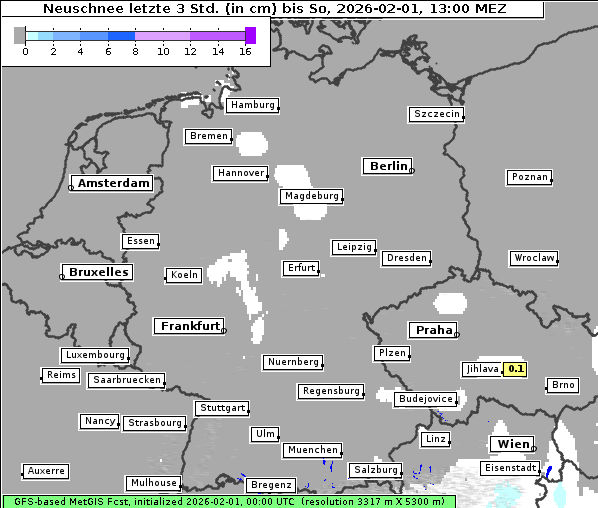 Neuschnee, 1. 2. 2026