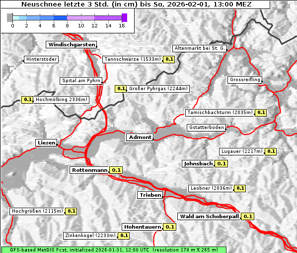 Neuschnee, 1. 2. 2026