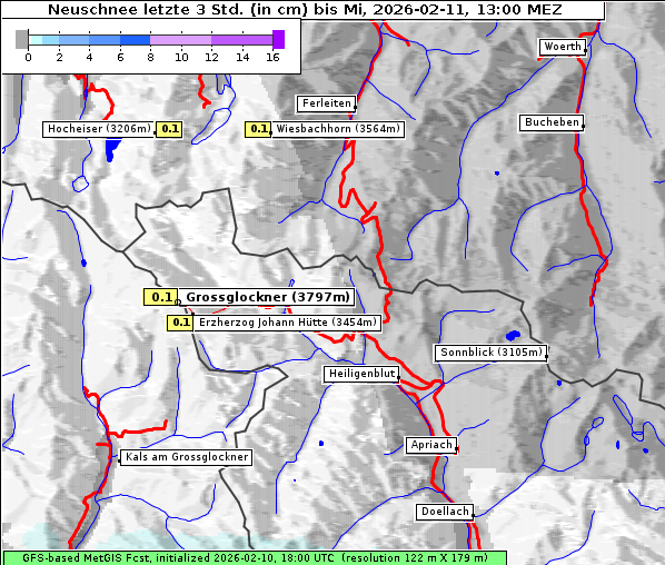 Neuschnee, 11. 2. 2026