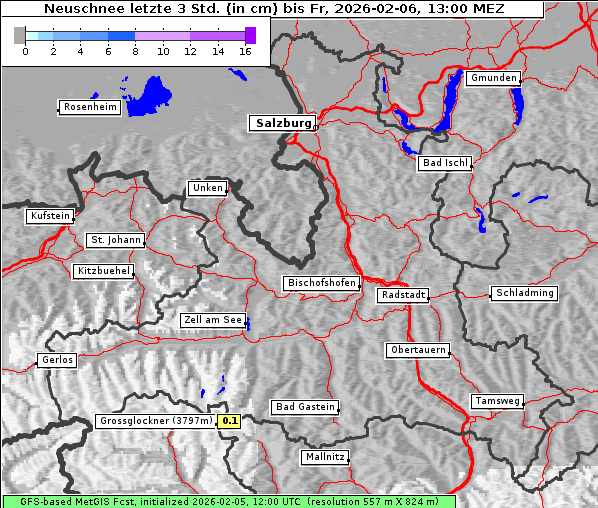 Neuschnee, 6. 2. 2026