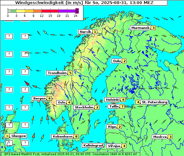 Wind, 31. 8. 2025