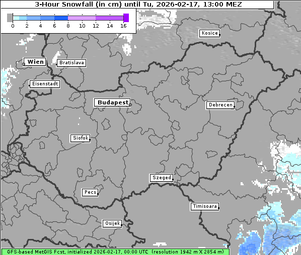 Neuschnee, 17. 2. 2026