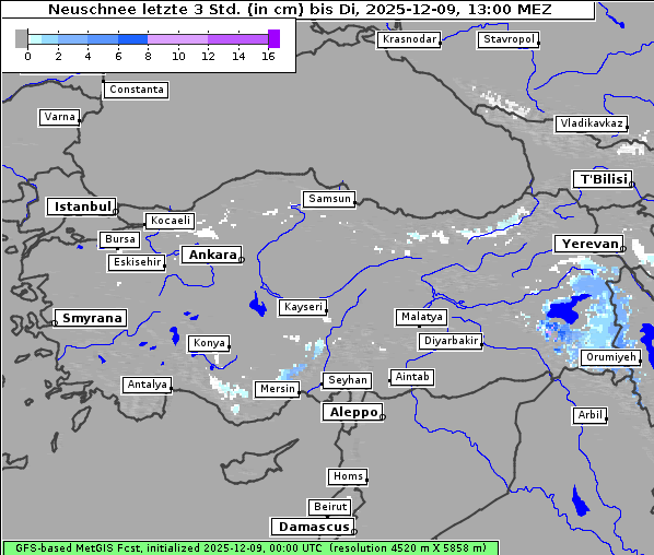 Neuschnee, 9. 12. 2025