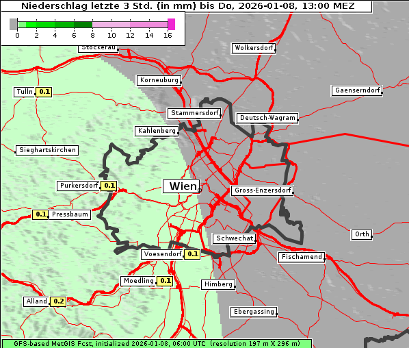 Niederschlag, 8. 1. 2026
