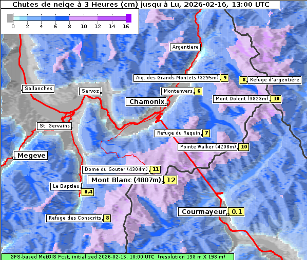 Neuschnee, 16. 2. 2026