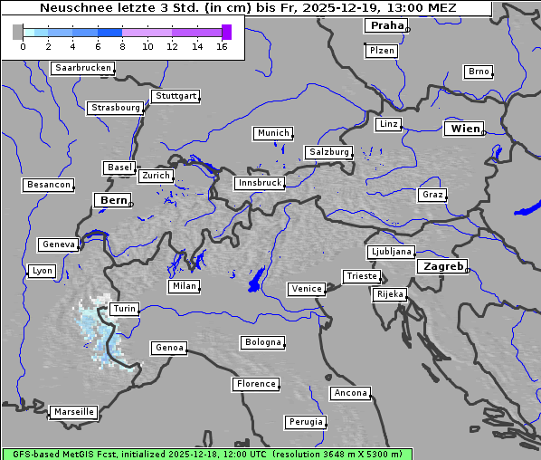 Neuschnee, 19. 12. 2025