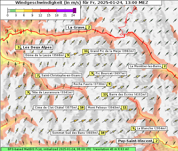 Wind, 24. 1. 2025