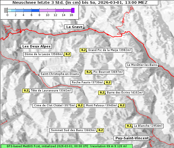 Neuschnee, 1. 3. 2026
