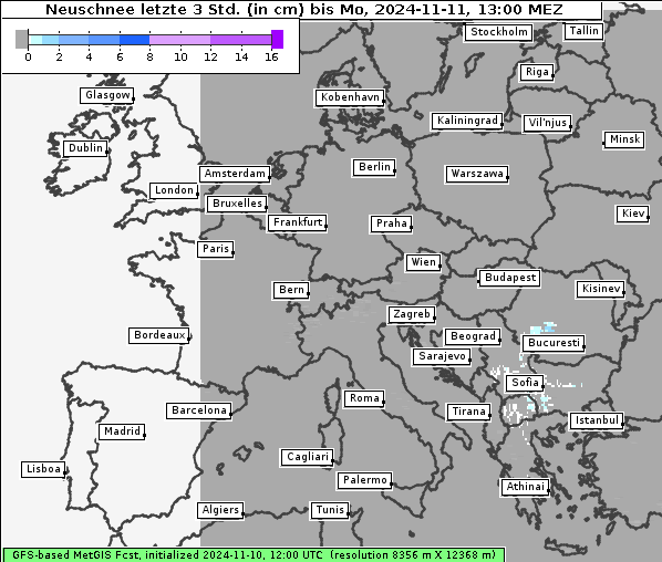 Neuschnee, 11. 11. 2024