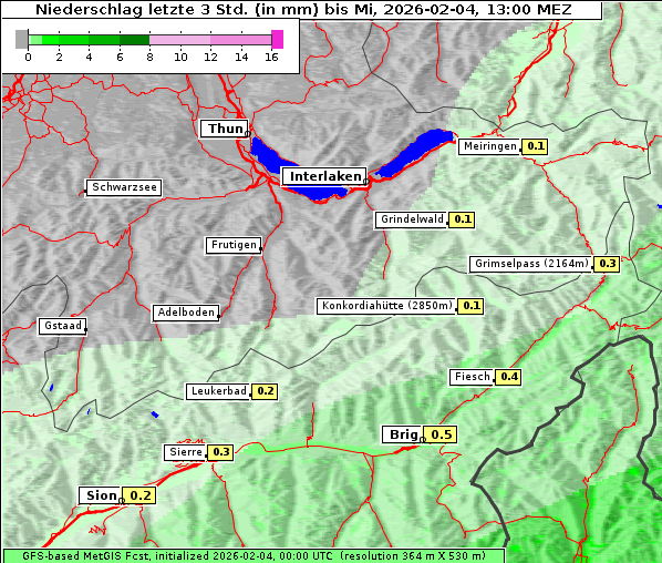 Niederschlag, 4. 2. 2026