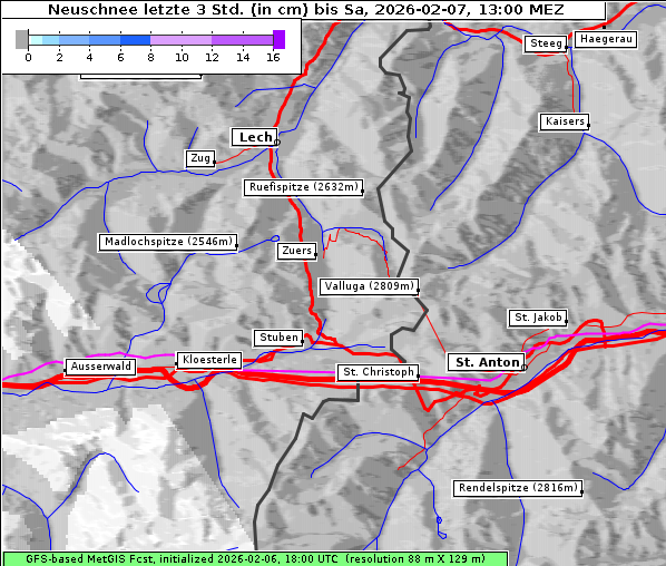 Neuschnee, 7. 2. 2026