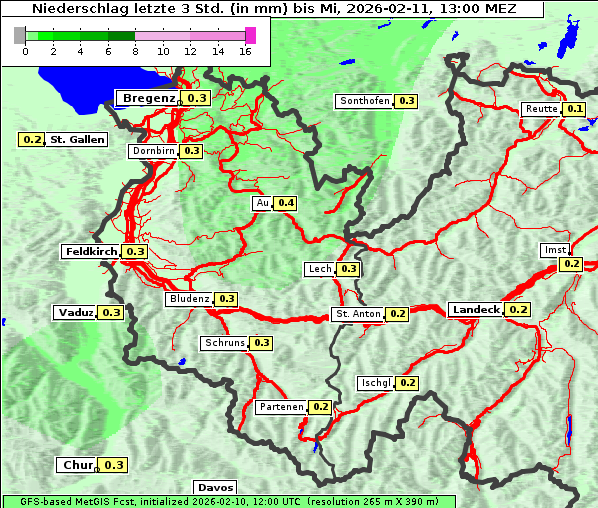 Niederschlag, 11. 2. 2026