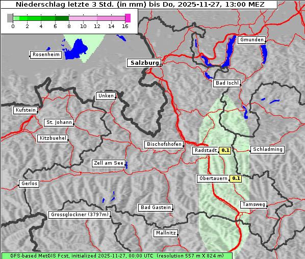 Niederschlag, 27. 11. 2025