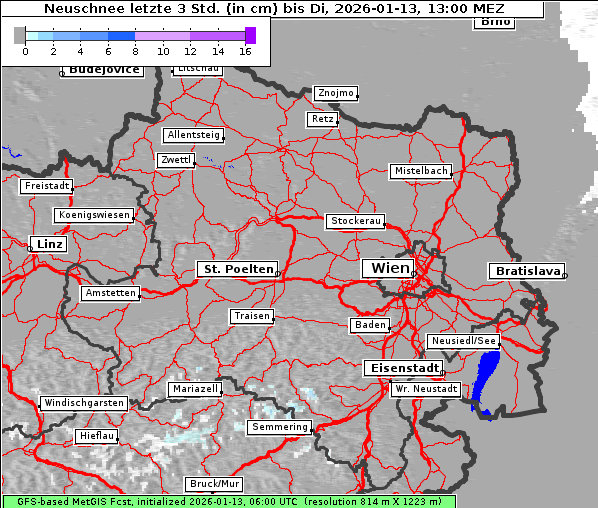 Neuschnee, 13. 1. 2026