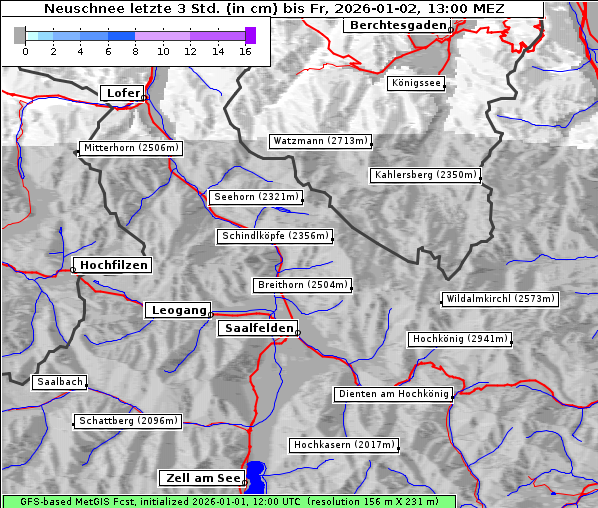 Neuschnee, 2. 1. 2026