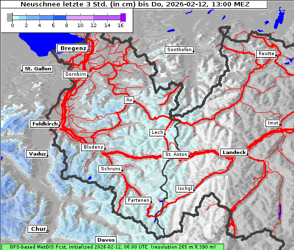 Neuschnee, 12. 2. 2026