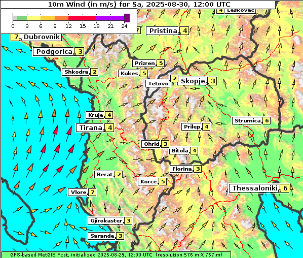 Wind, 30. 8. 2025
