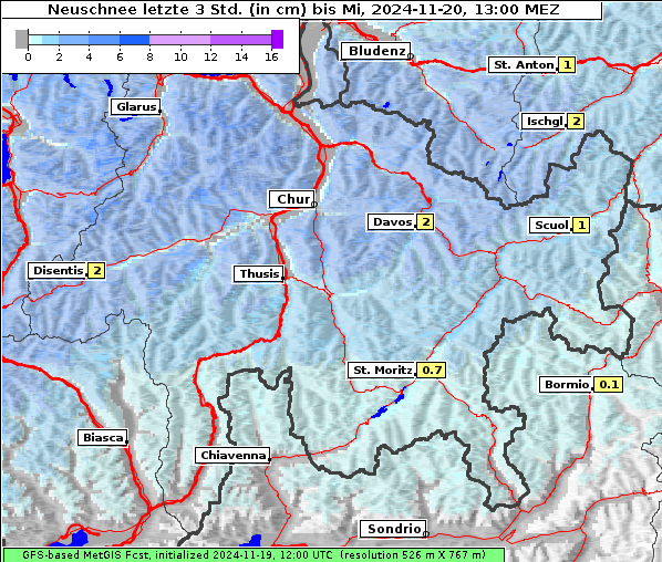 Neuschnee, 20. 11. 2024