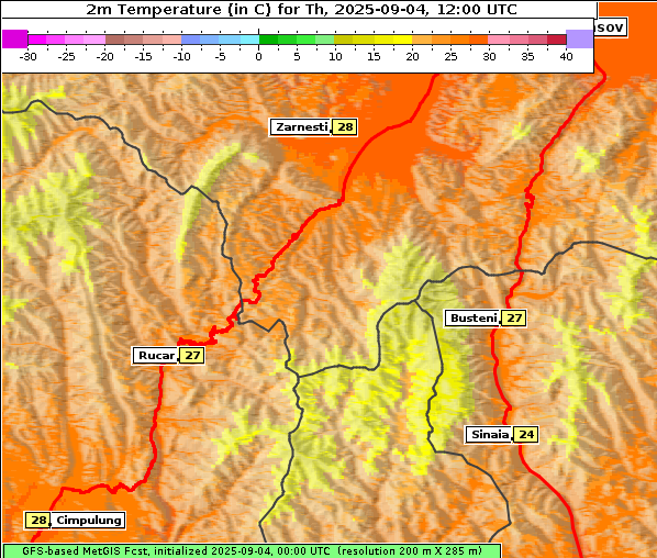 Temperatur, 4. 9. 2025