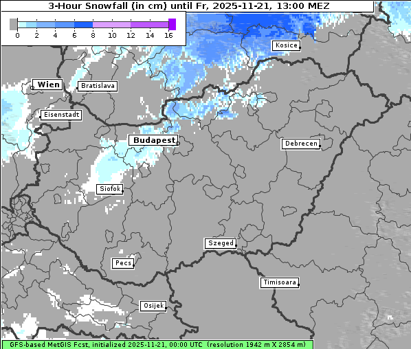 Neuschnee, 21. 11. 2025