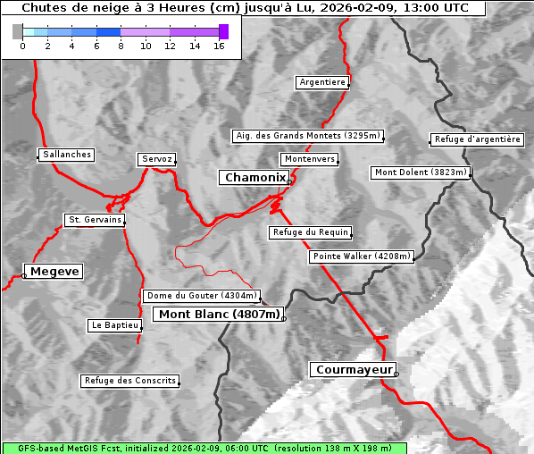 Neuschnee, 9. 2. 2026