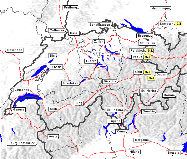 Niederschlag, 4. 4. 2026