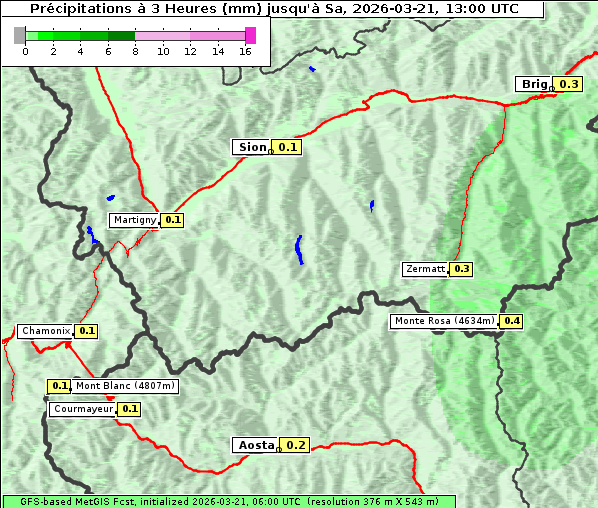 Niederschlag, 21. 3. 2026