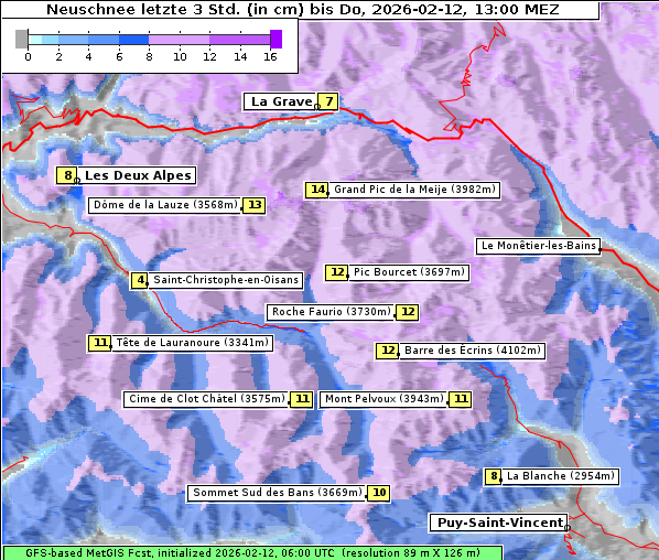 Neuschnee, 12. 2. 2026