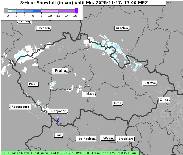 Neuschnee, 17. 11. 2025