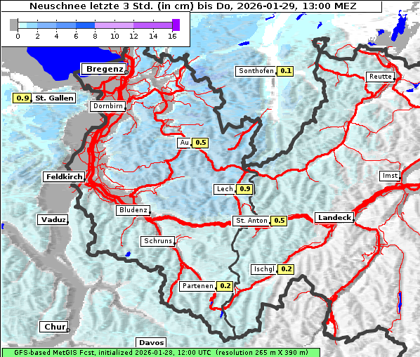 Neuschnee, 29. 1. 2026