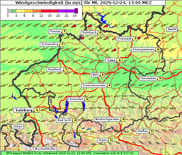 Wind, 24. 12. 2025