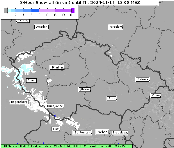 Neuschnee, 14. 11. 2024