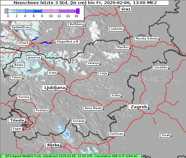 Neuschnee, 6. 2. 2026